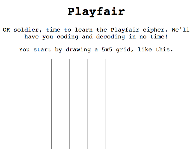 Playfair screenshot